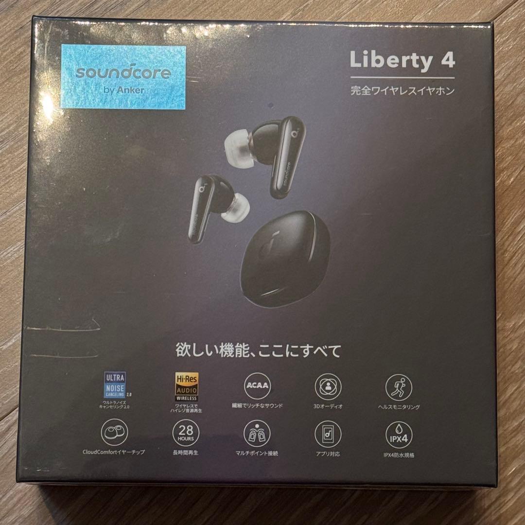 ✨新品✨ soundcore Liberty 4 ワイヤレスイヤホン Anker