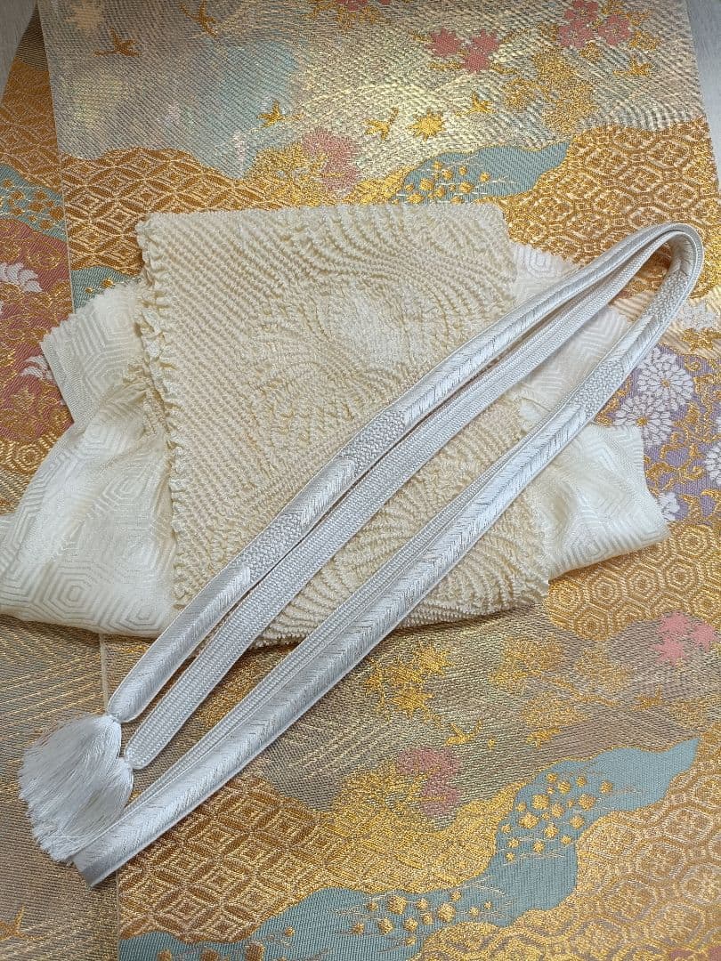 正絹訪問着（作家物）　フルセット4点　卒業式　入学式　宮参り　七五三