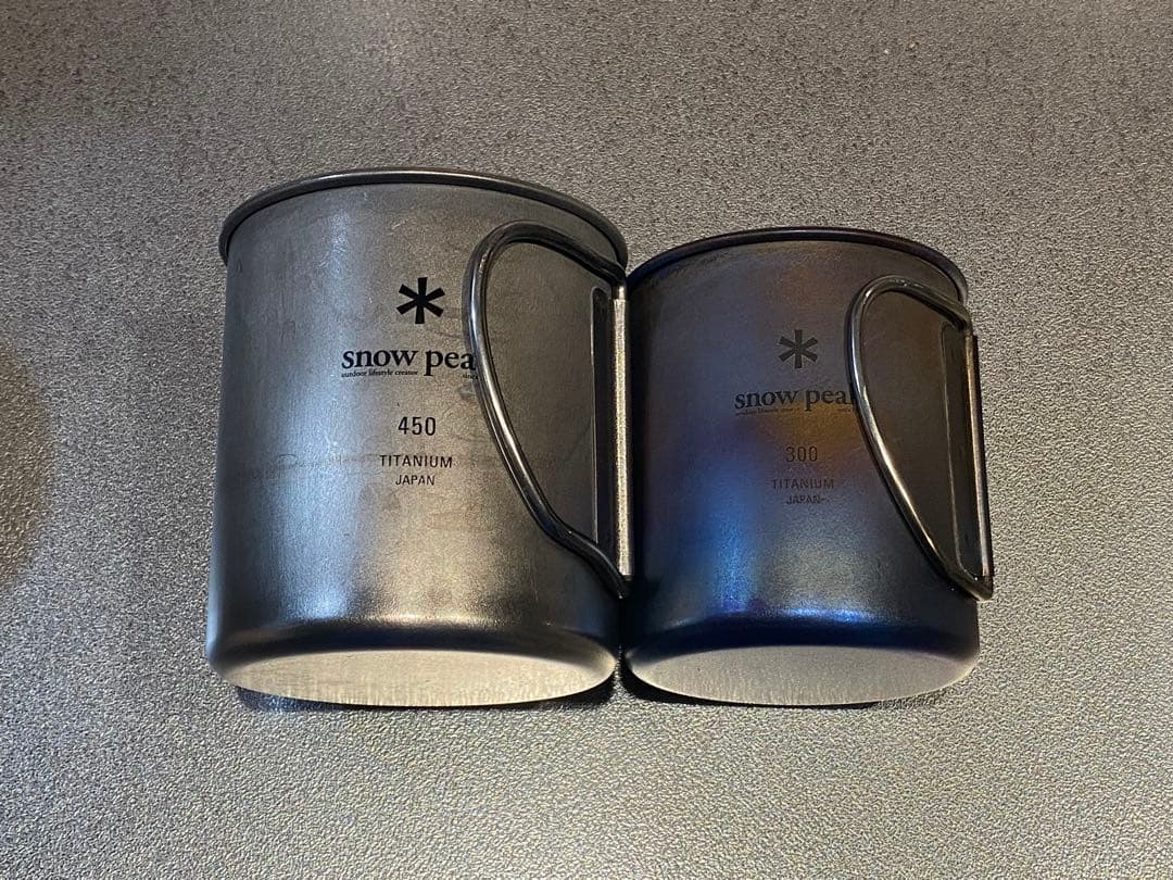  peak チタンシングルマグカップ 8個セット