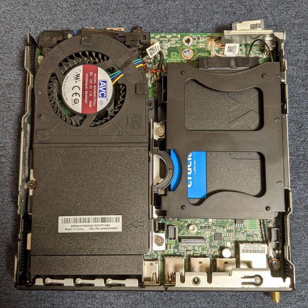 ミニPC ThinkCentre M75q Tiny Gen2 64GB/756GB