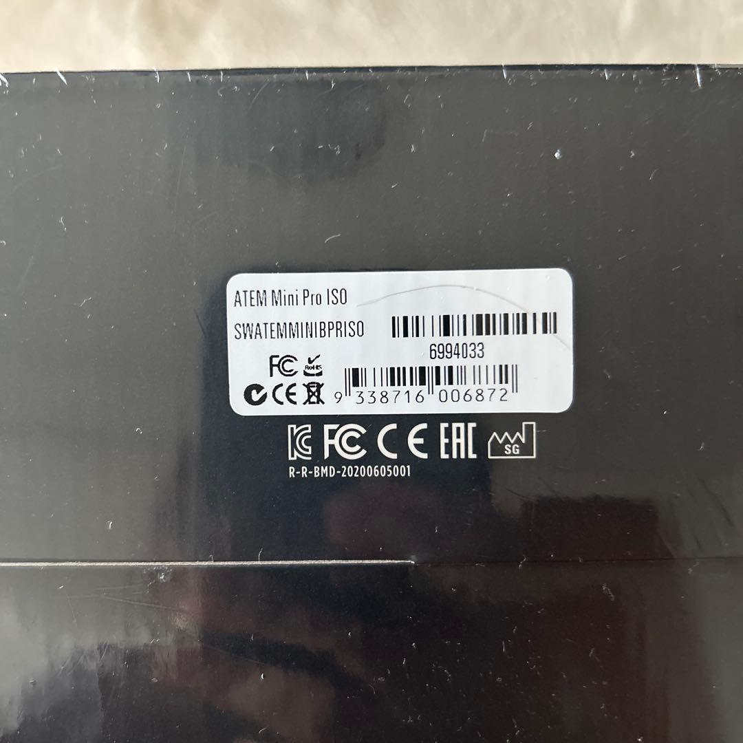 新品未開封Blackmagic Design ATEM Mini Pro ISO