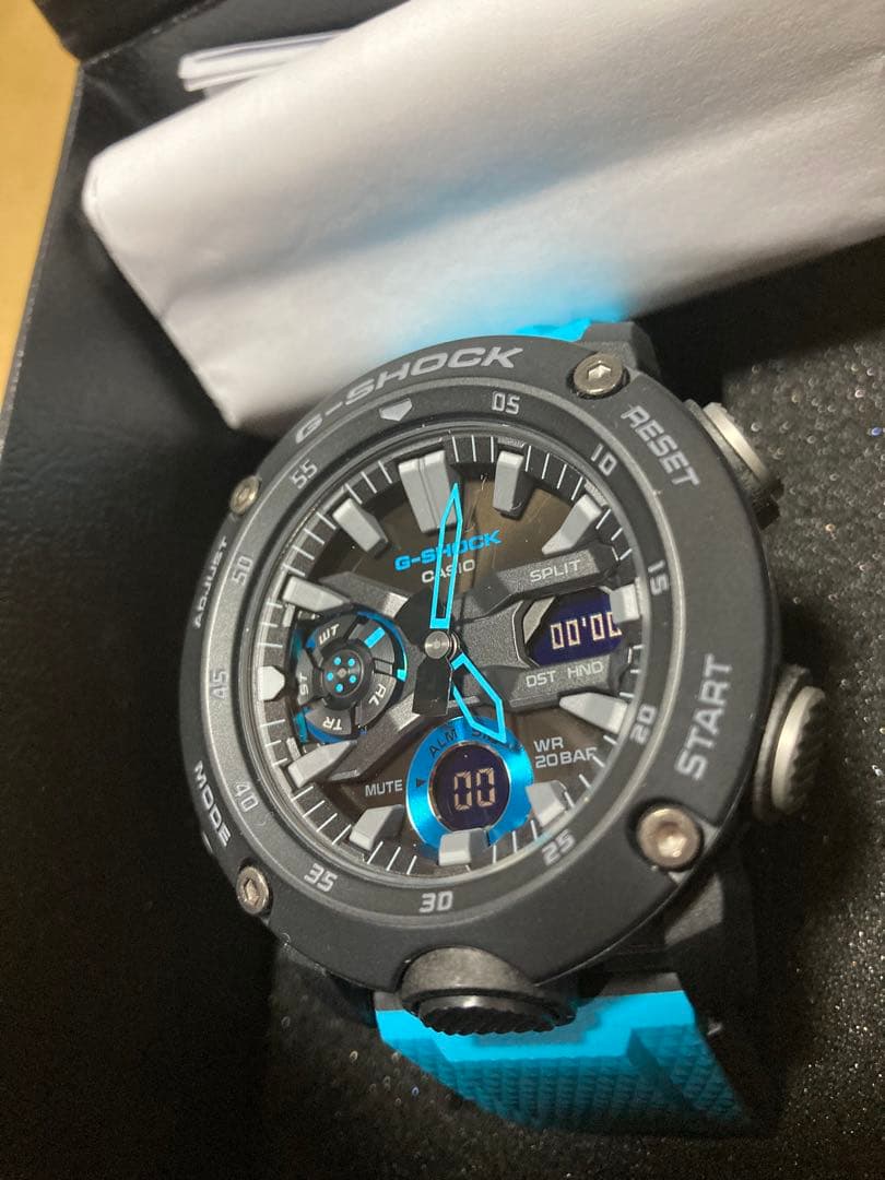 ☆稼動品☆CASIO☆美品　G-SHOCK デジタル腕時計 GA-2000 防水