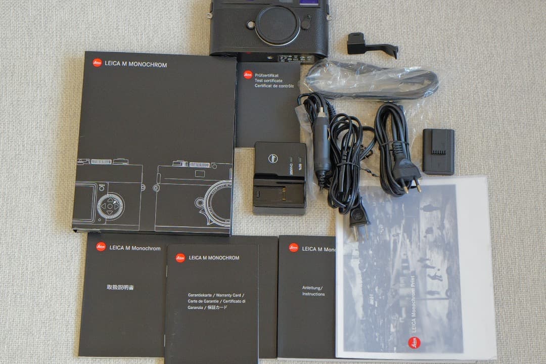 Leica M Monochrom シャッター4100回台 CCD対策品