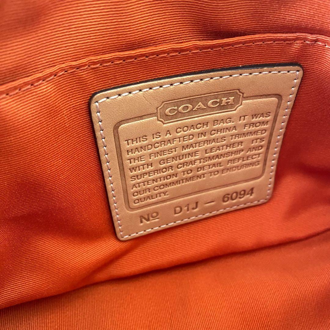 コーチCOACH ショルダーバッグ キャンパスアクセサリーポーチ シグネチャー