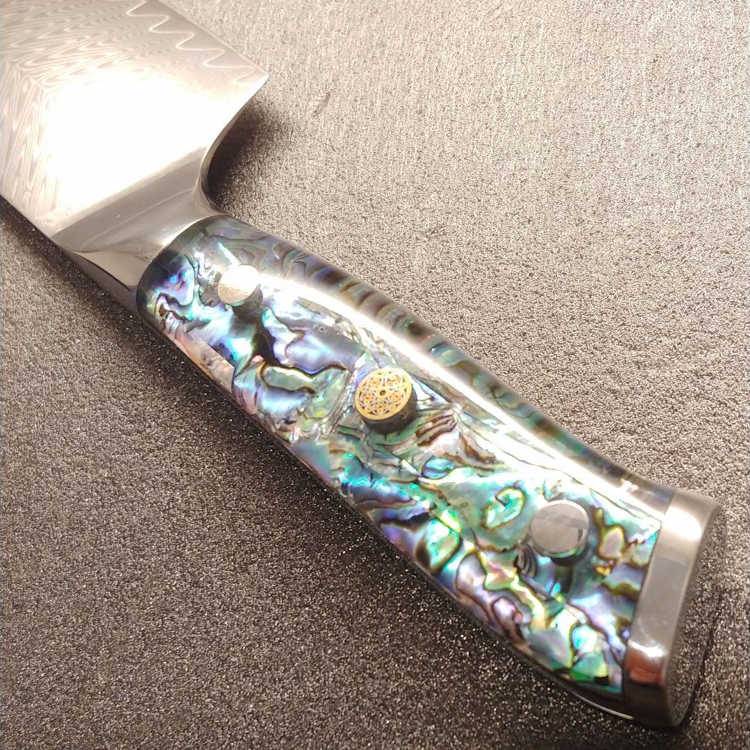 【新作】プレゼント付き67層 ダマスカス 牛刀 筋切り 包丁 VG10