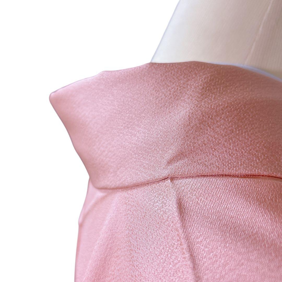 A106愛華 未使用着物 刺繍　スワト　宍色　美品　正絹　フォーマル