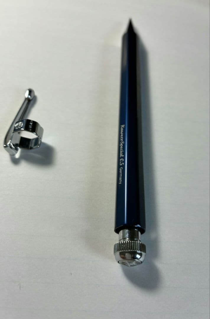 カヴェコスペシャル　ブルー　0.5　クリップ付き　シャープペンシル