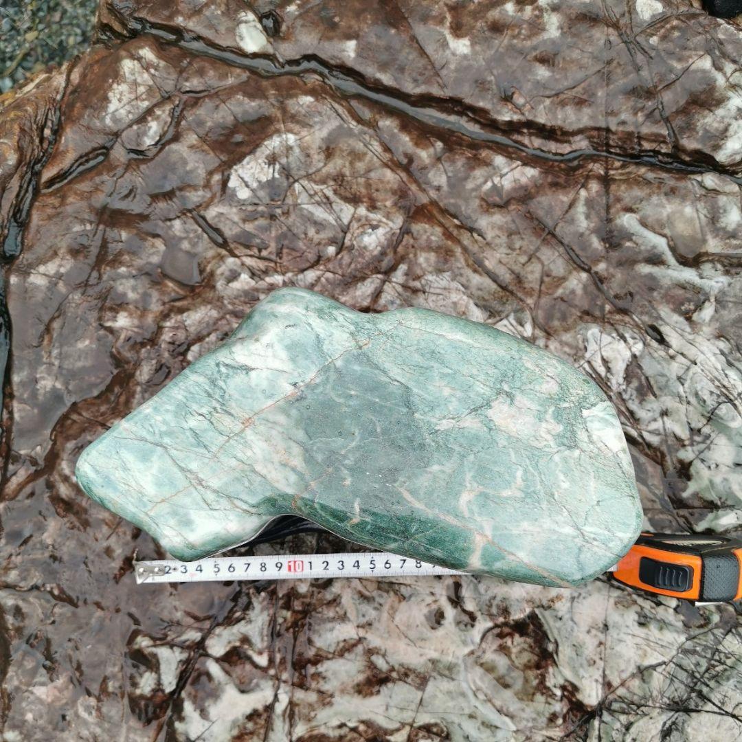 アベンチュリン　8.8キロ　インド翡翠　翡翠　ヒスイ　鑑賞石　石　置物　オブジェ