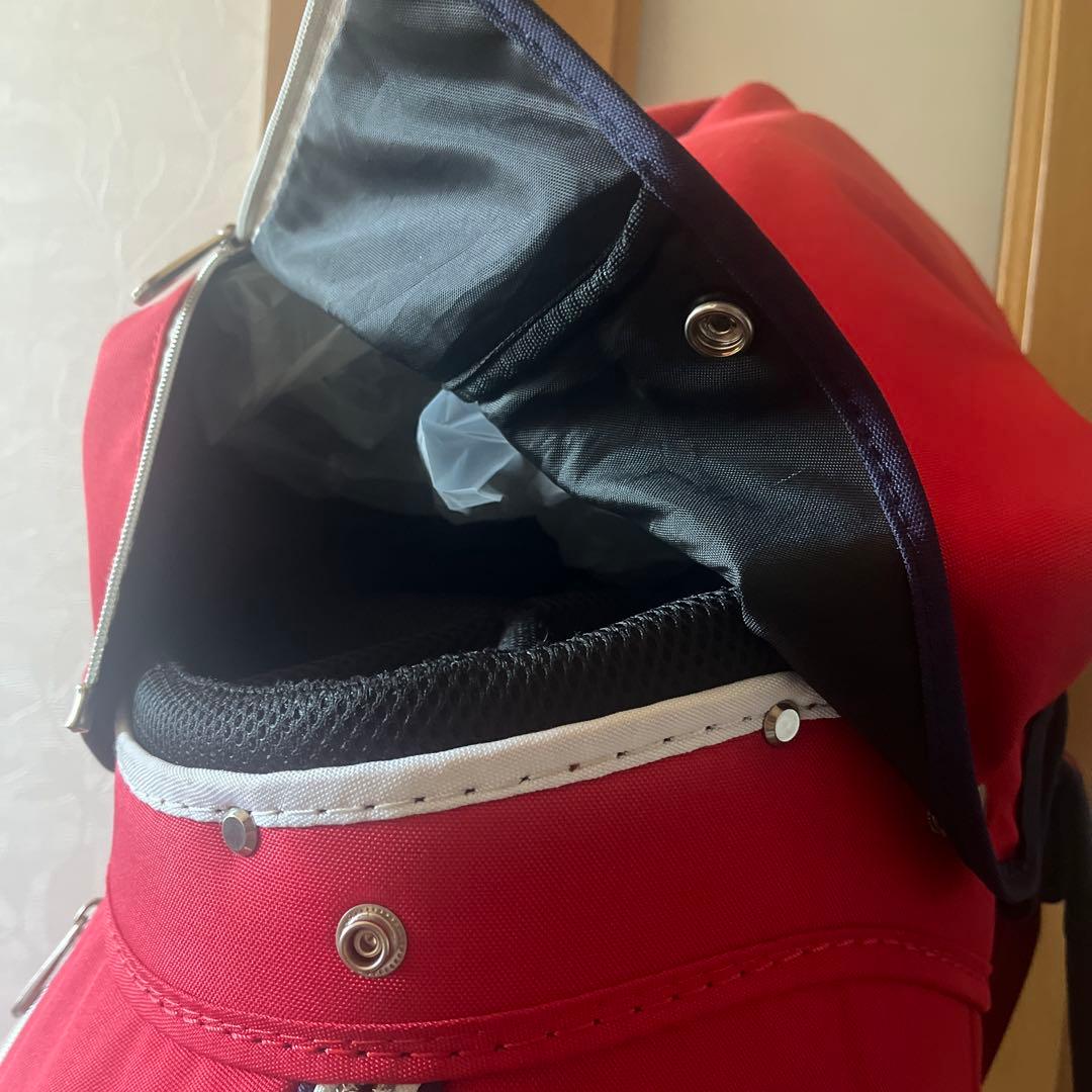 and per se ゴルフキャディバッグ レッド