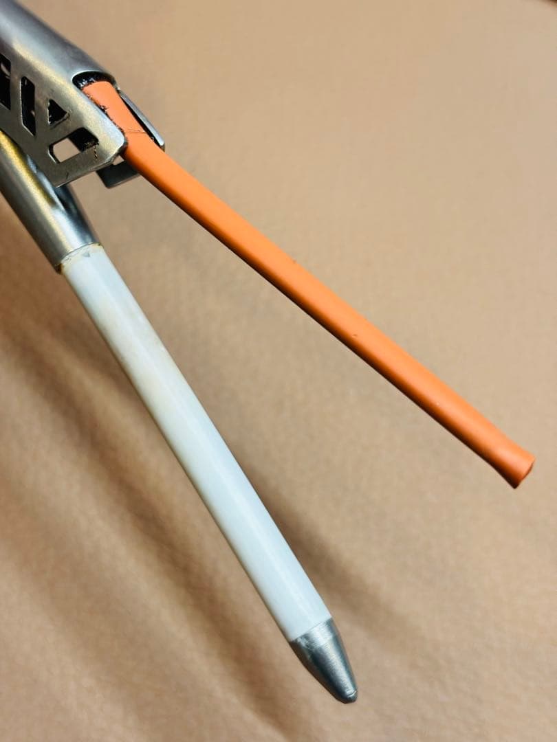 超美品TKセラミックアイロン　元巻き6㎜丸アイロン/レンツアイロン/理容アイロン