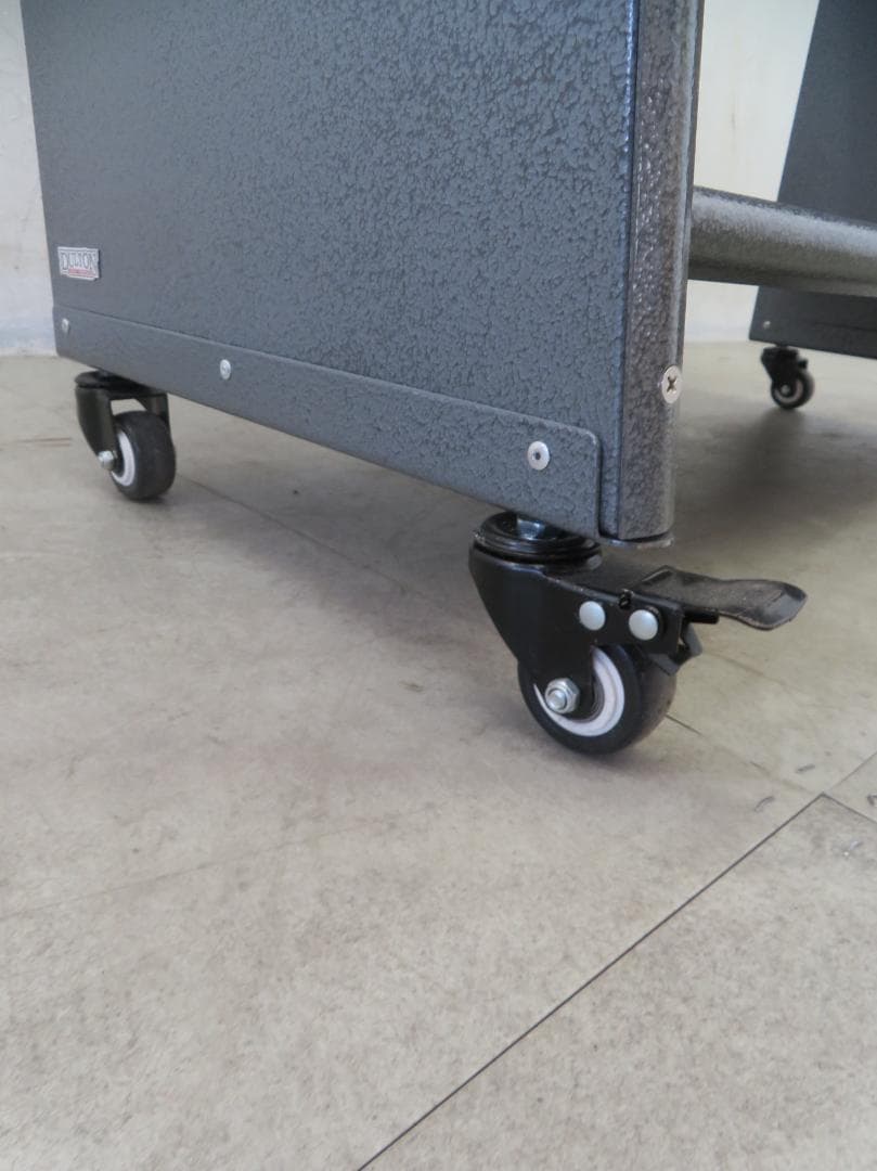 美品■ダルトン■L SHELF RAW■3段シェルフ■キャスター付き■