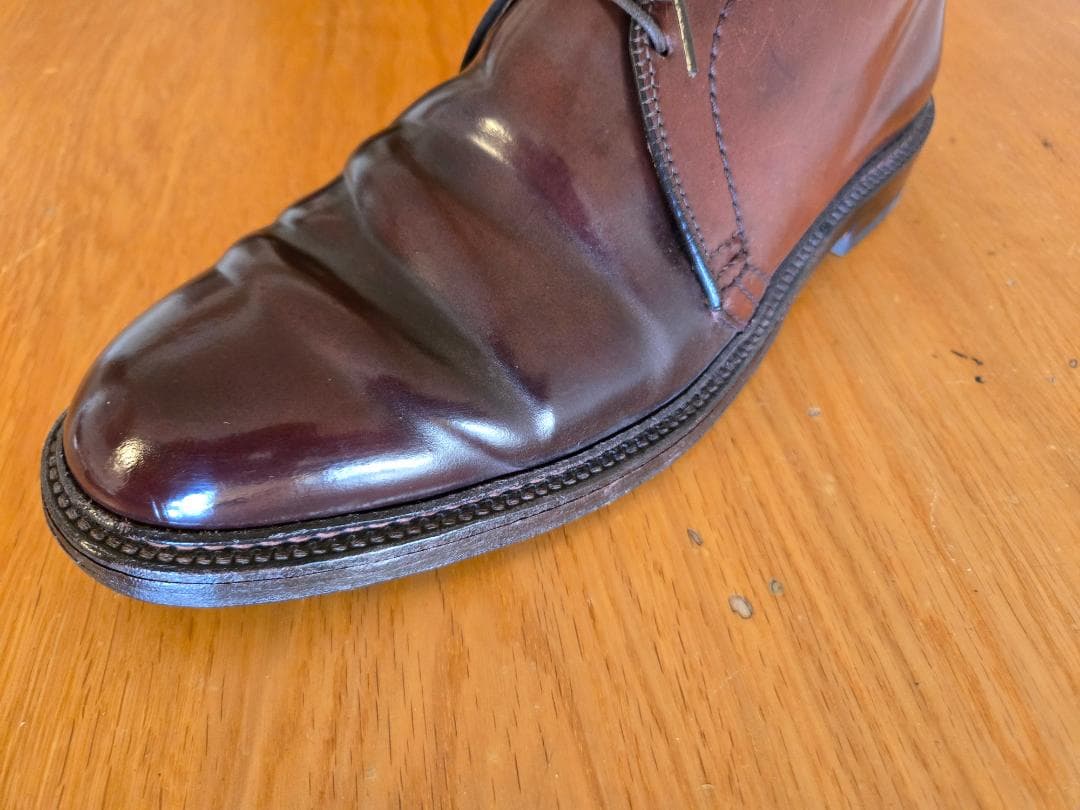 オールデン 1339 コードバン バーガンディ US9D【シューツリー付】