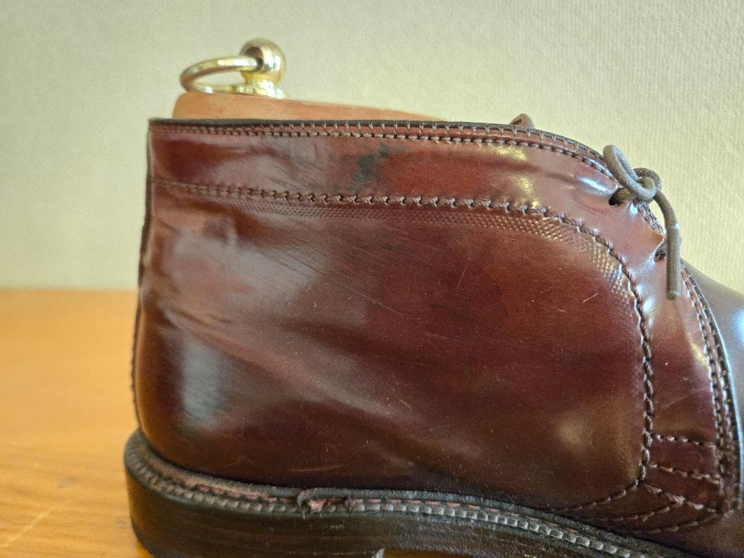 オールデン 1339 コードバン バーガンディ US9D【シューツリー付】