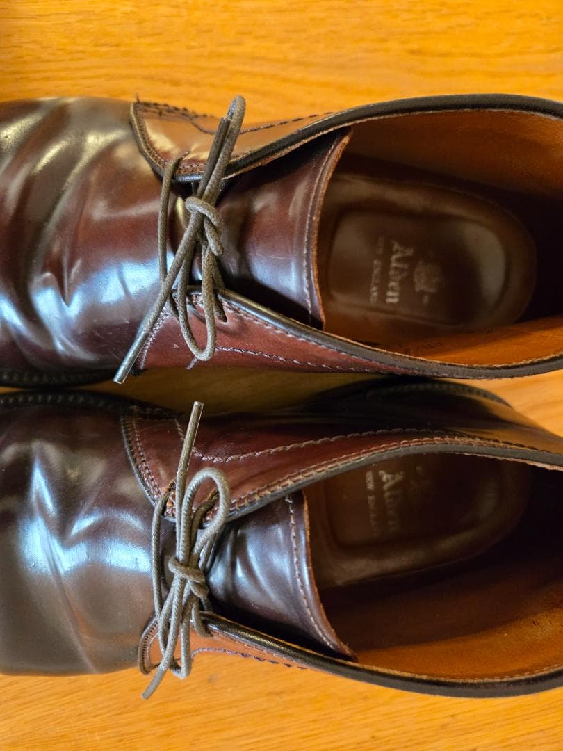オールデン 1339 コードバン バーガンディ US9D【シューツリー付】