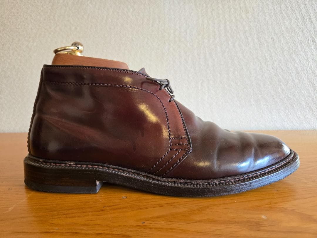 オールデン 1339 コードバン バーガンディ US9D【シューツリー付】