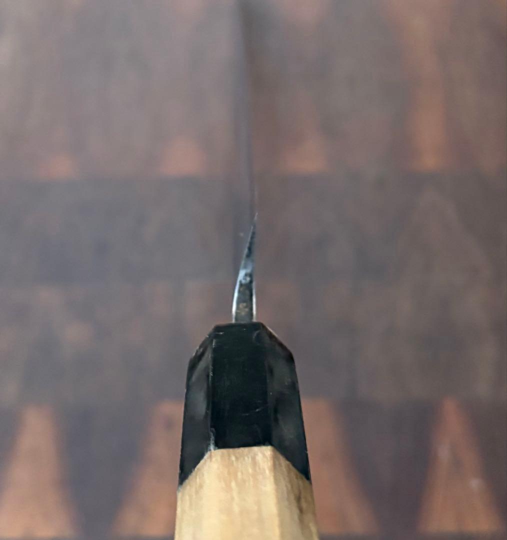 正本総本店　玉白鋼　切付　柳刃　300mm 尺　包丁　和包丁　研ぎ済　八角水牛柄