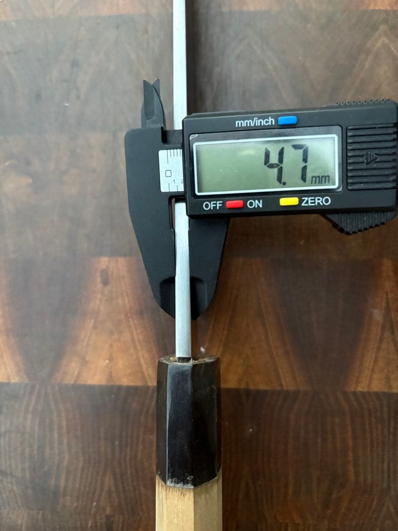 正本総本店　玉白鋼　切付　柳刃　300mm 尺　包丁　和包丁　研ぎ済　八角水牛柄