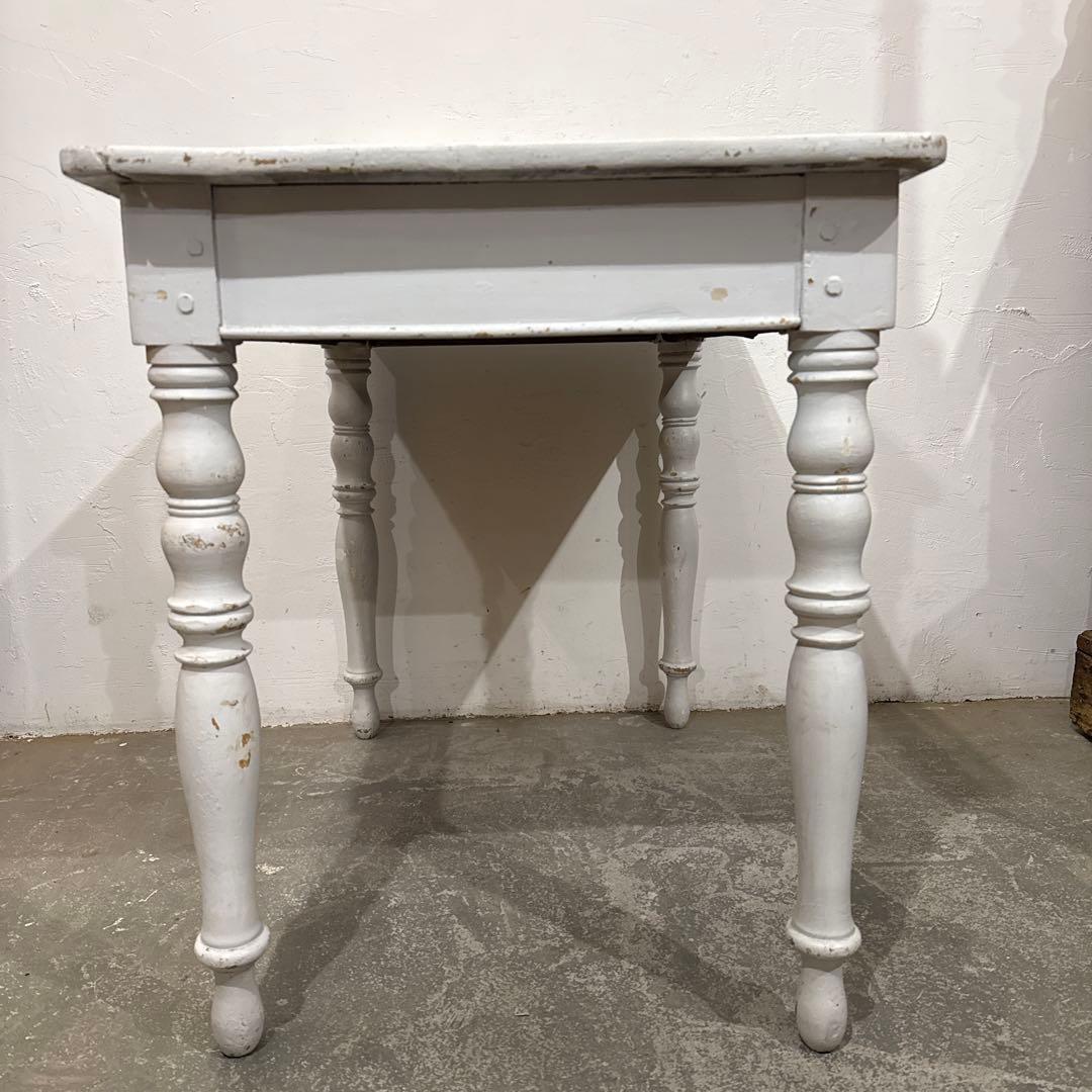 ヴィンテージ　木製デスク　サイドテーブル　作業台