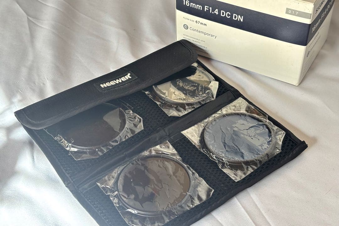 【NDフィルター付き】SIGMA 16mm F1.4 DC DN