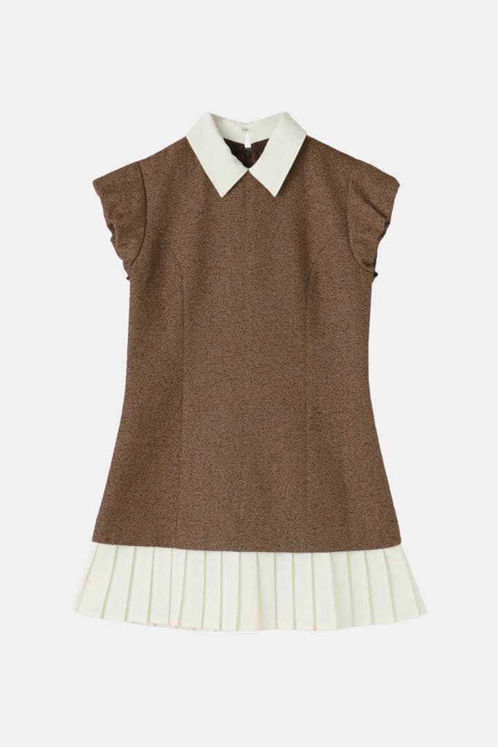 THE TOÉ Leopold Tweed Dress ワンピース