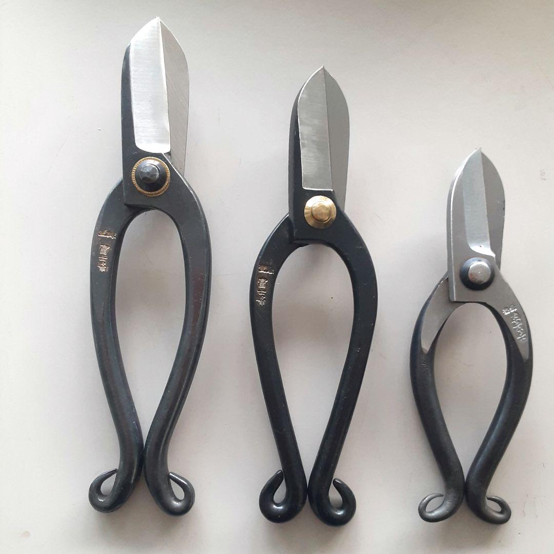 値下げ超貴重品　池坊鋏　３サイズセット