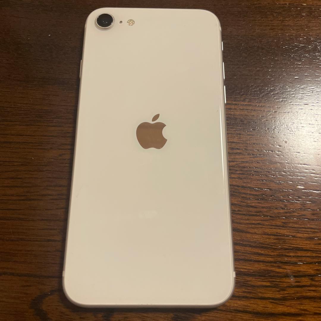 iPhone SE 第2世代　64GB ホワイト　最新iOS18 SIMフリー