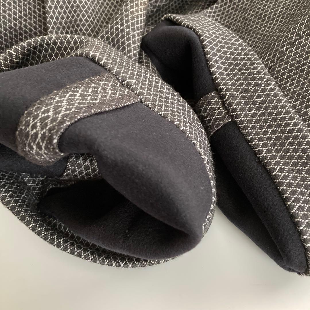 【超美品】Callaway ゴルフパンツ 裏起毛 ストレッチ ダイヤ柄 L 秋冬