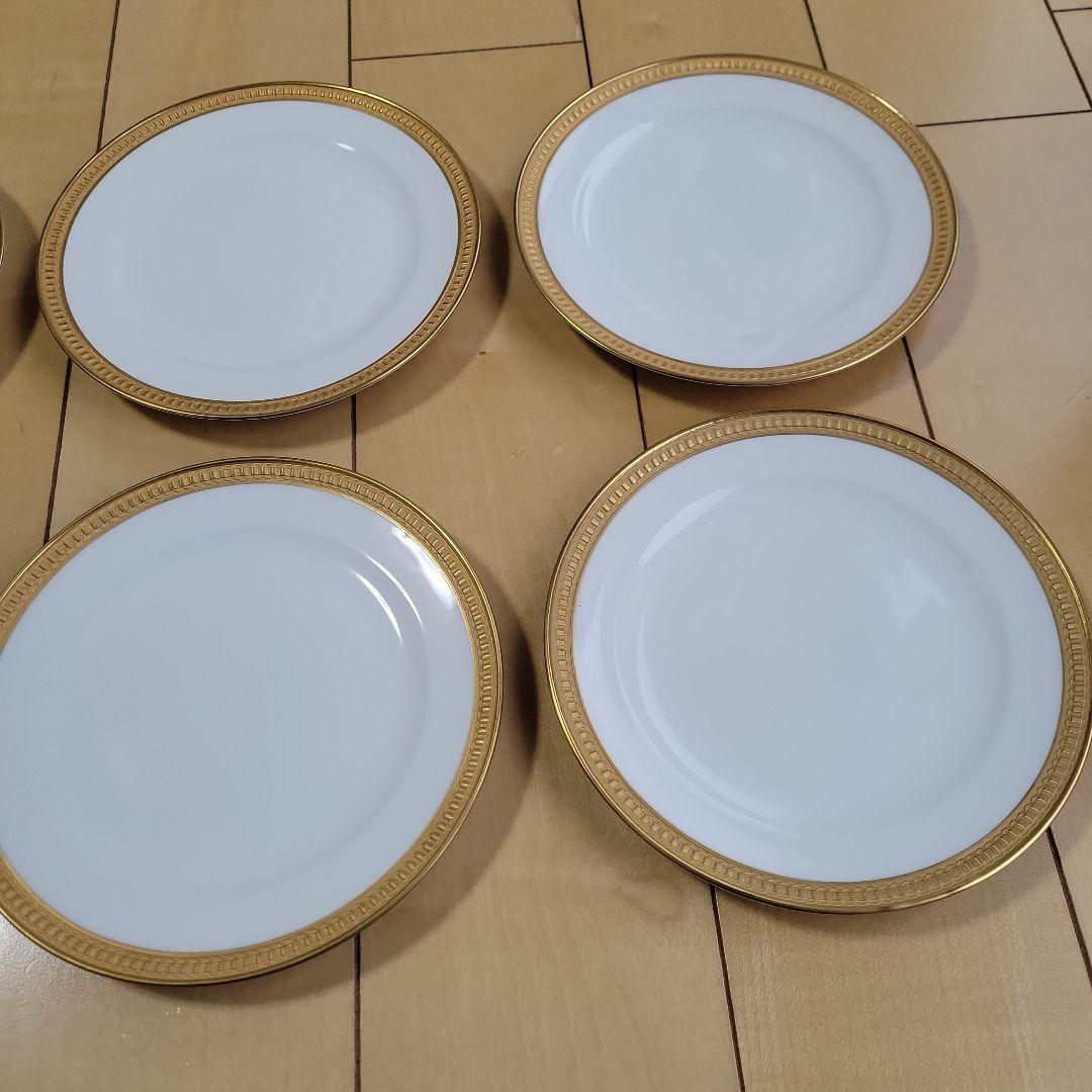 大倉陶園⑨クラウンエンボス　ケーキ皿　プレート６枚