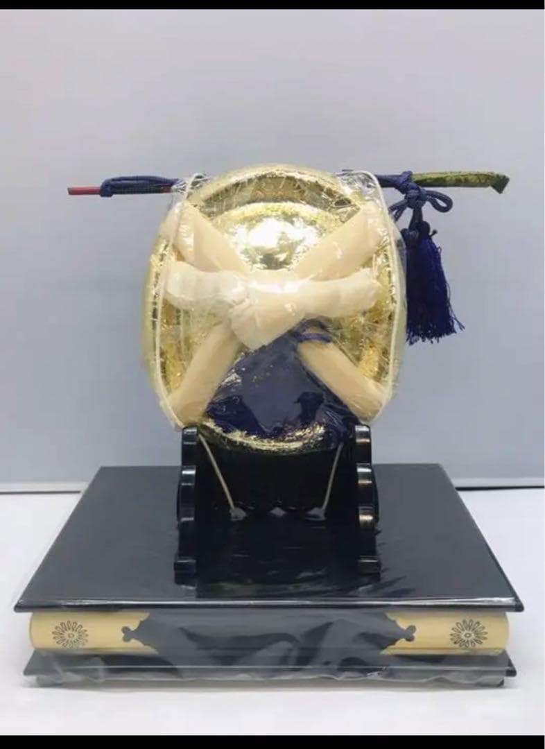 五月人形 50号 3点セット 太鼓 扇笠 竹印　兜飾り　鎧飾り　初節句　お祝い