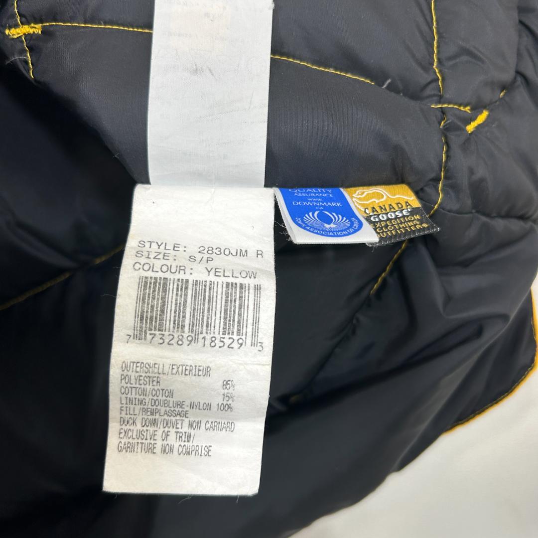 【レアカラー】オールド   Down Vest イエロー