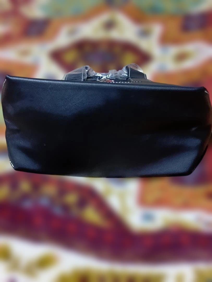 新品未使用品 Pearlygates ウサギ刺繍 トートバッグ 黒