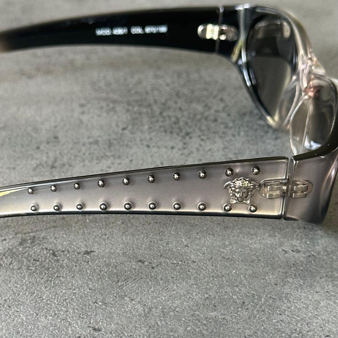 GIANNI VERSACE メデューサ スタッズ フルリム サングラス