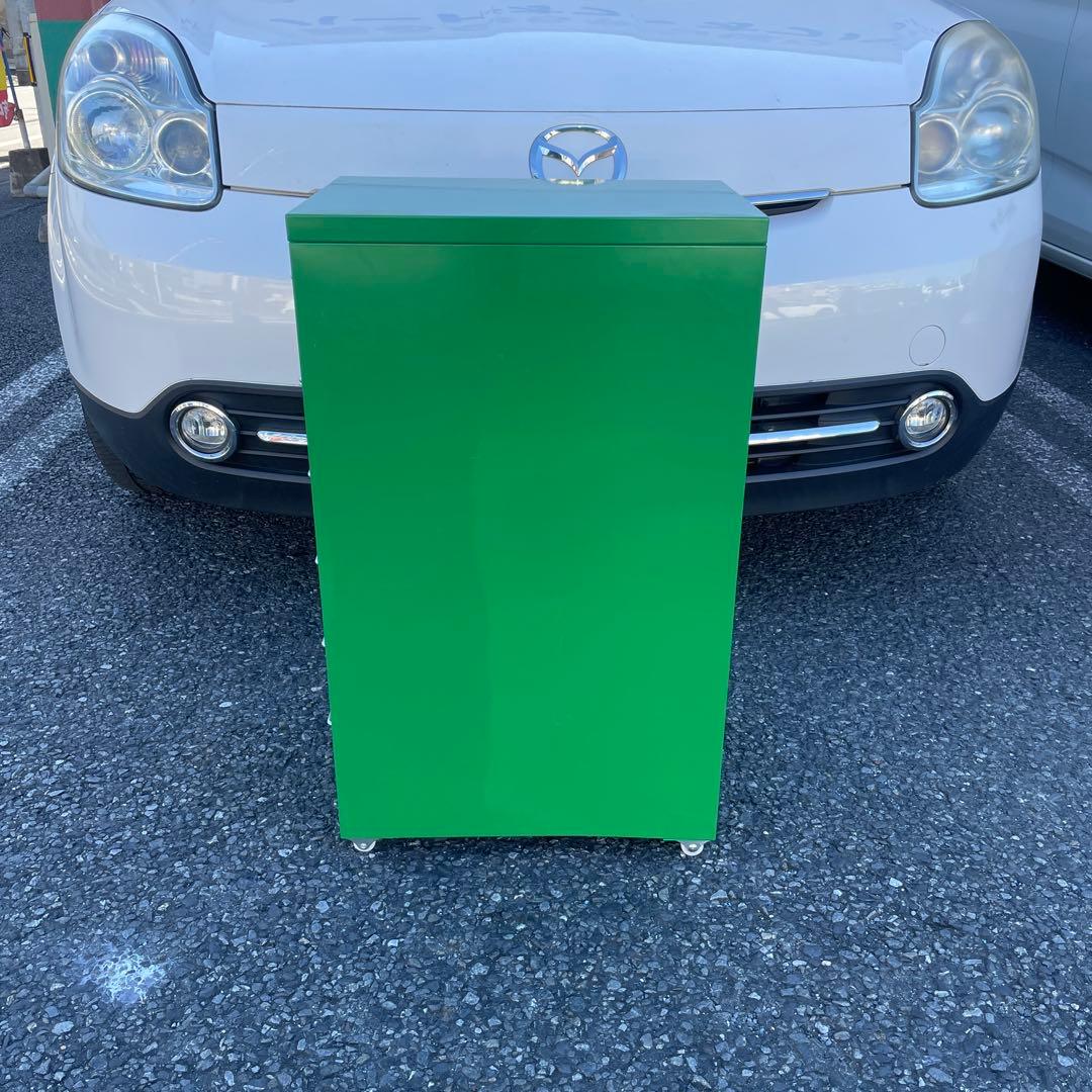 廃盤 IKEA イケア HELMER ヘルメル キャビネット チェスト グリーン