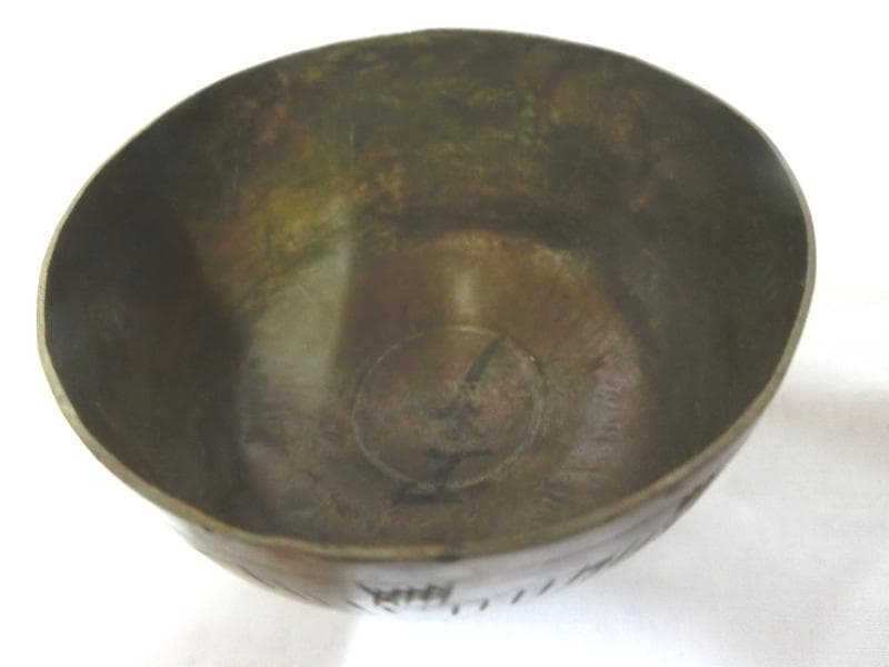 お歯黒道具　嫁入り道具　毛彫　骨董品