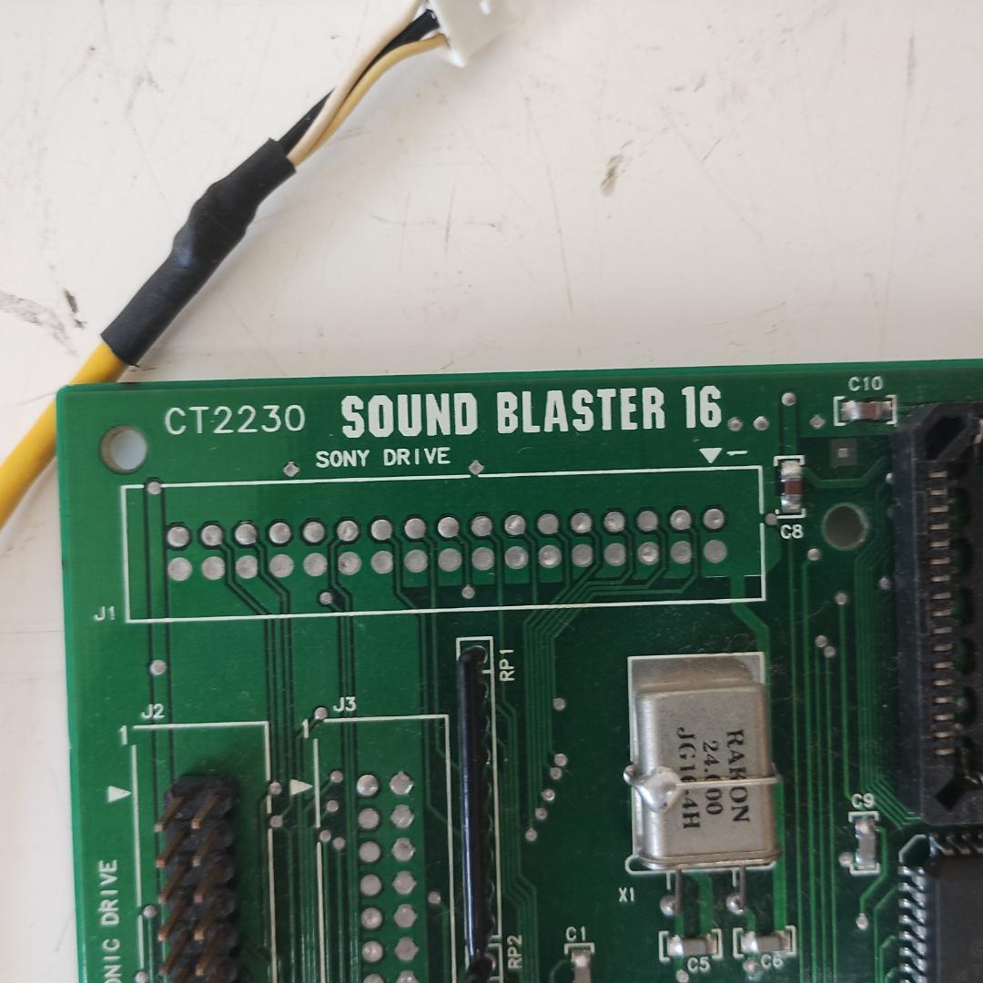 Sound Blaster 16 ISAサウンドカード CT2230