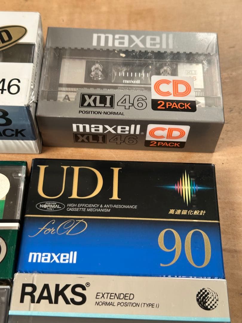 カセットテープ　未使用