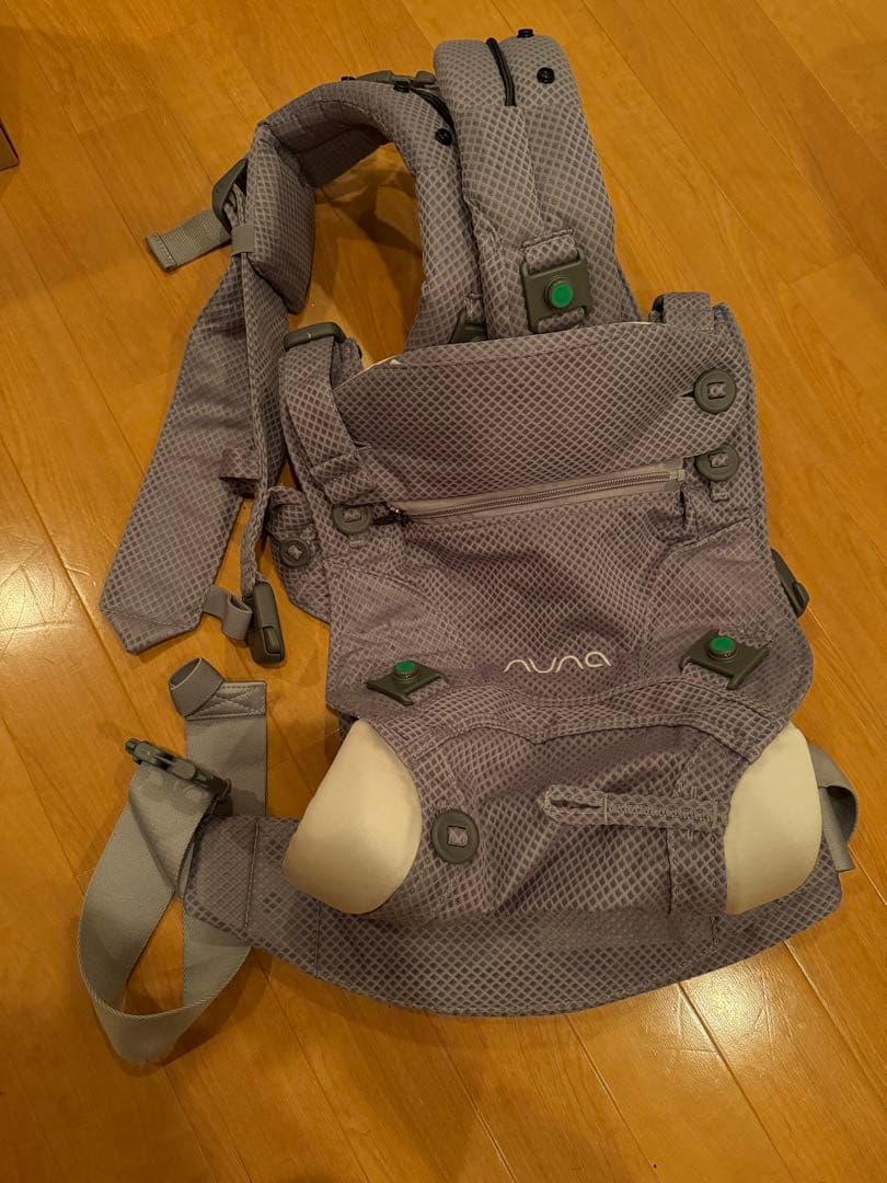 綺麗！NUNA cudl click 抱っこ紐 グレー