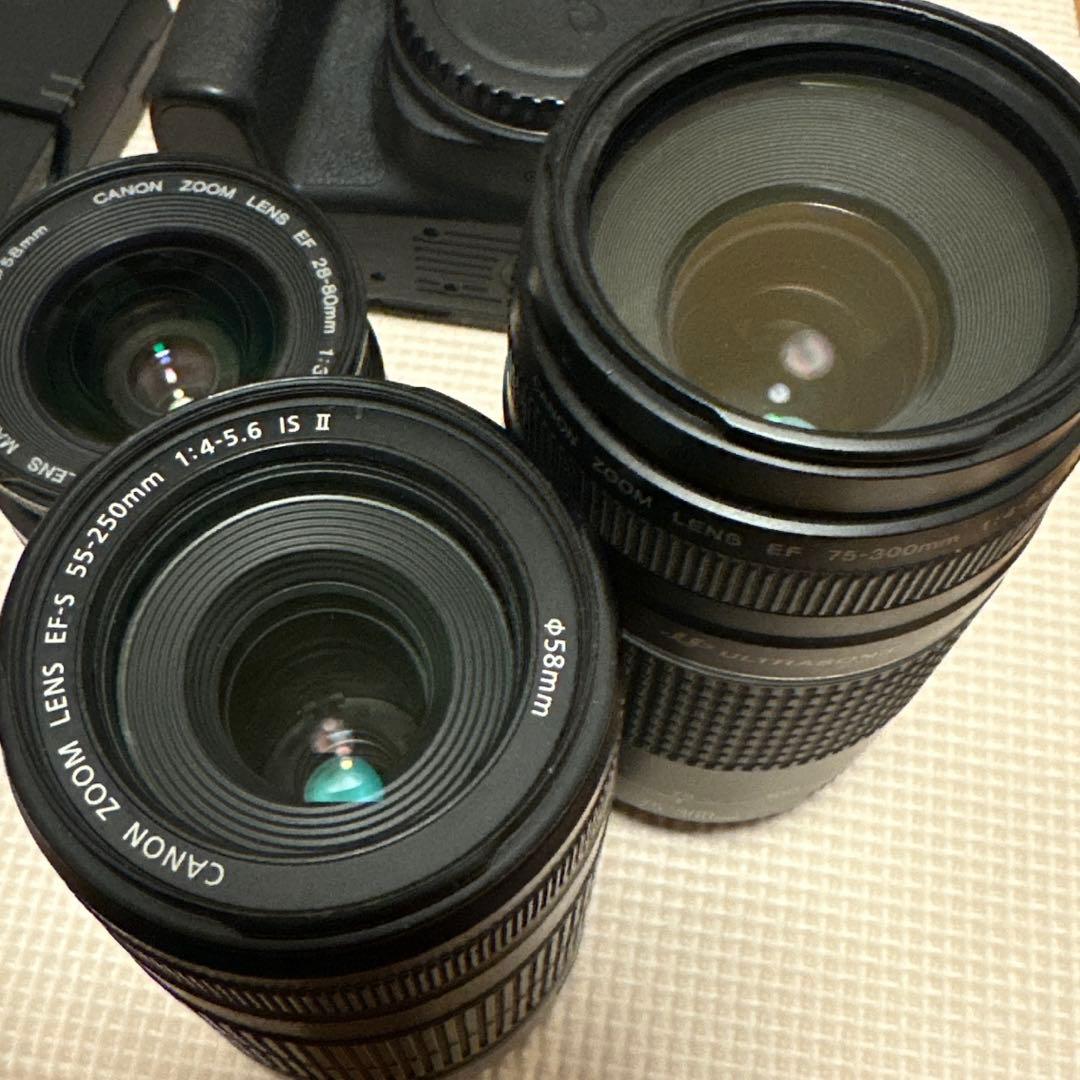 Canon EOS Kiss X9i 望遠レンズ 75-300