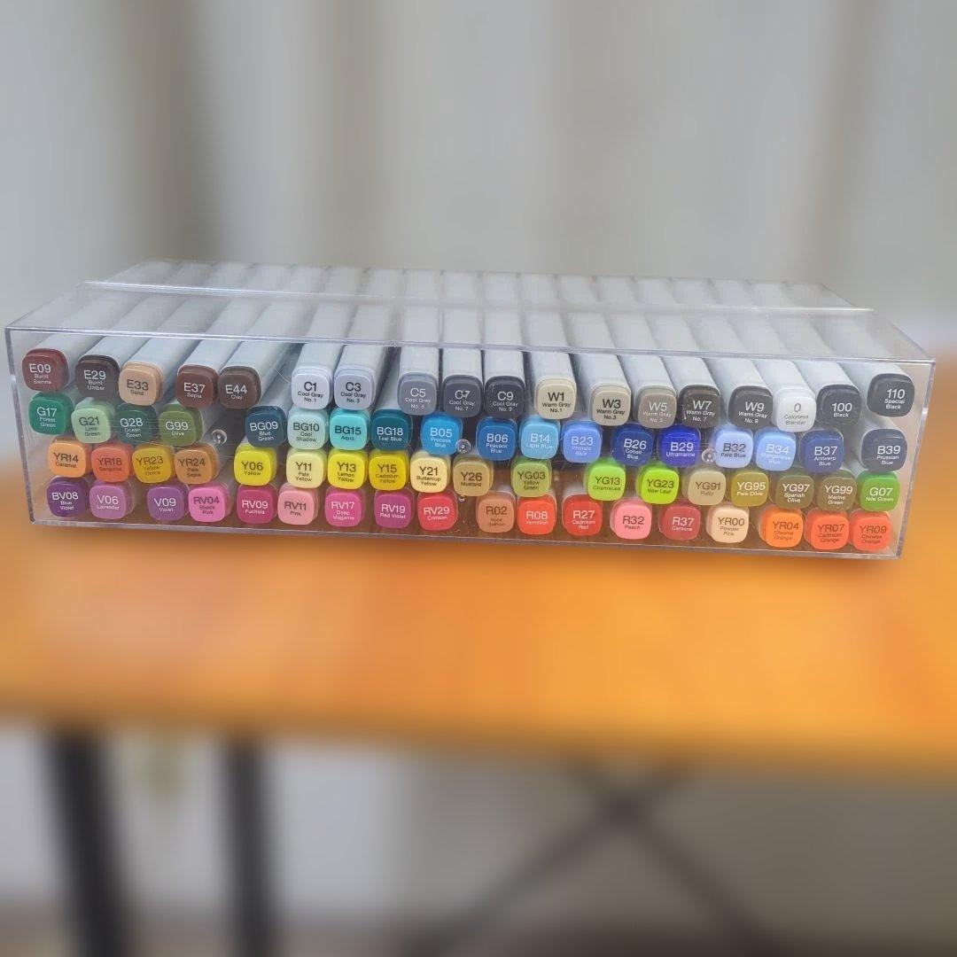 コピック クラシックの72色Aセット: 基本的なカラーが揃ったセット新品未開封品