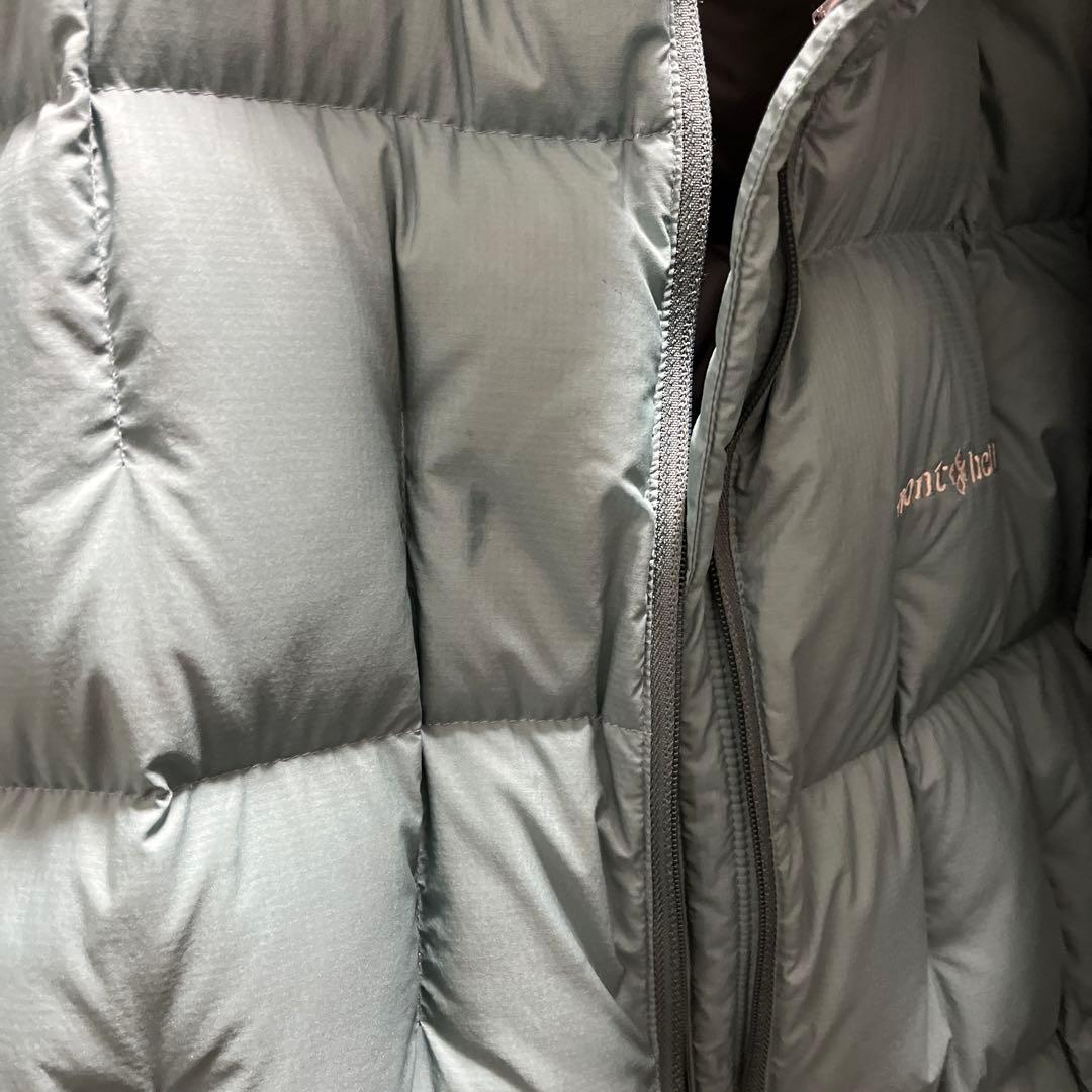 最終値下げ‼️ mont-bell ネージュダウンパーカー メンズ　ブルーグリーン