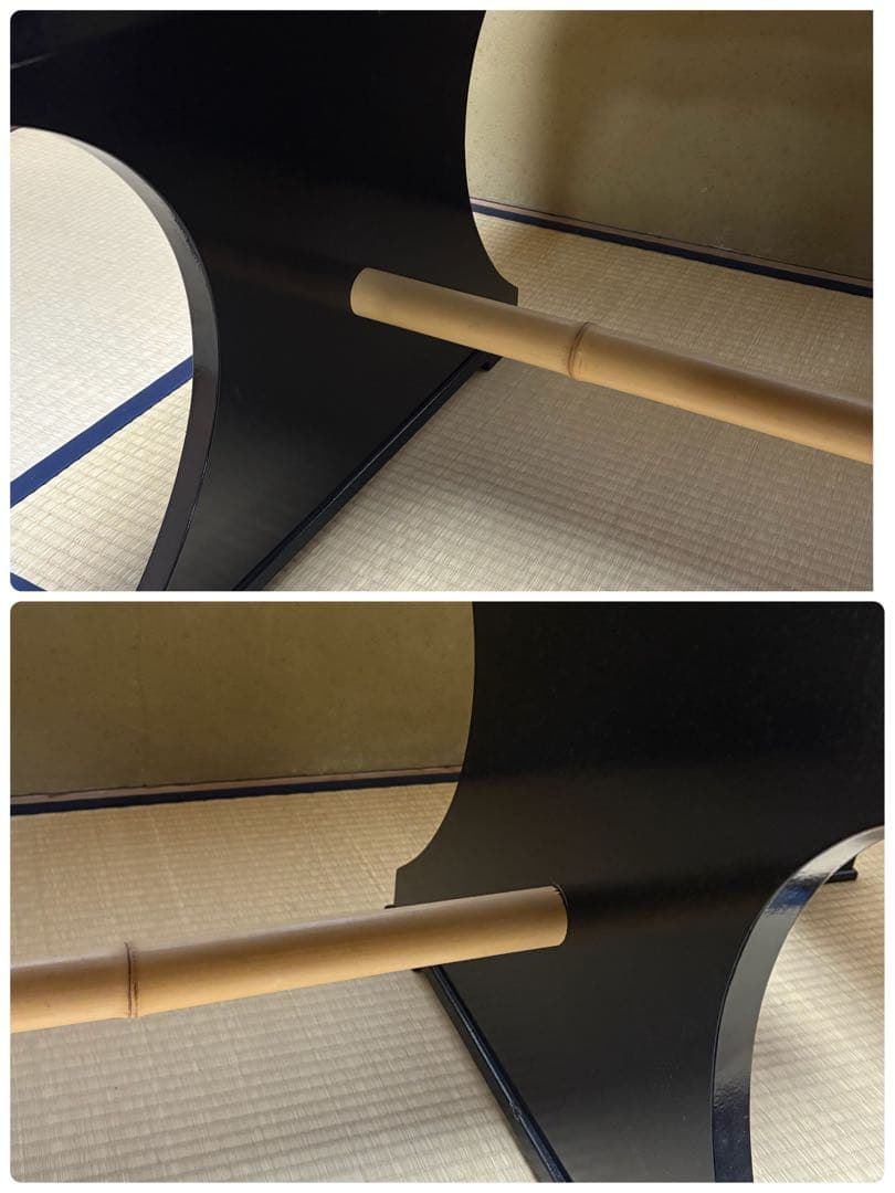 【中古品】茶道具 点茶盤 掻合塗 表用セット