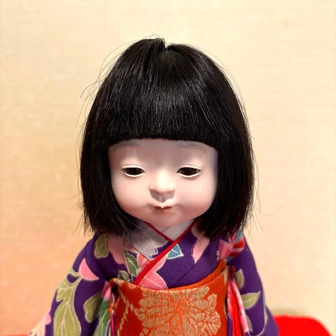 市松人形　「味岡映水」作　新品