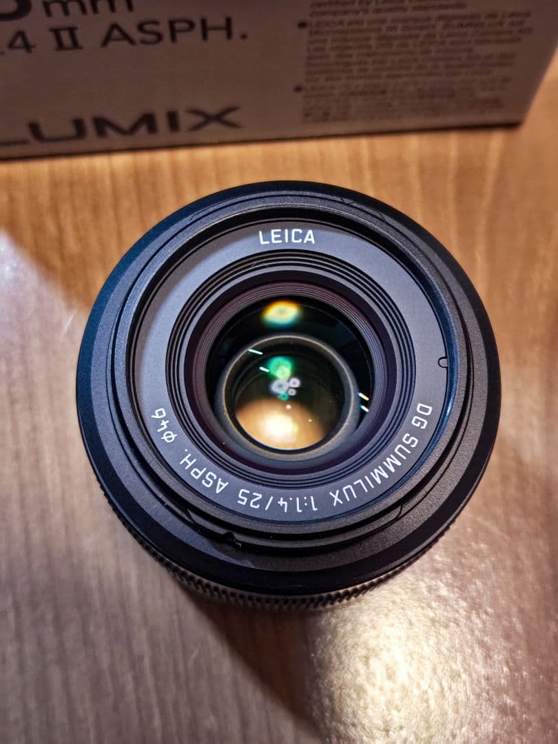 パナライカLEICA DG SUMMILUX 25mm F1.4 H-XA025