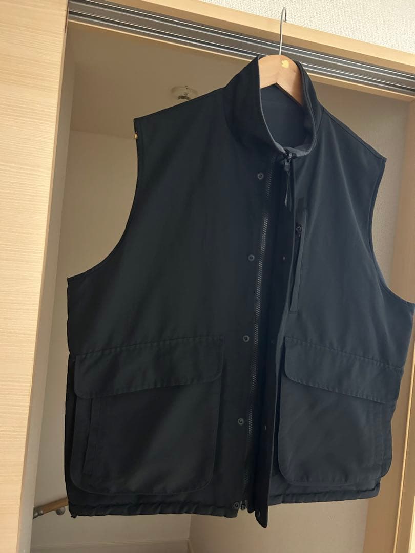 PWA WIND-STOP RV VEST BLACK×GREY