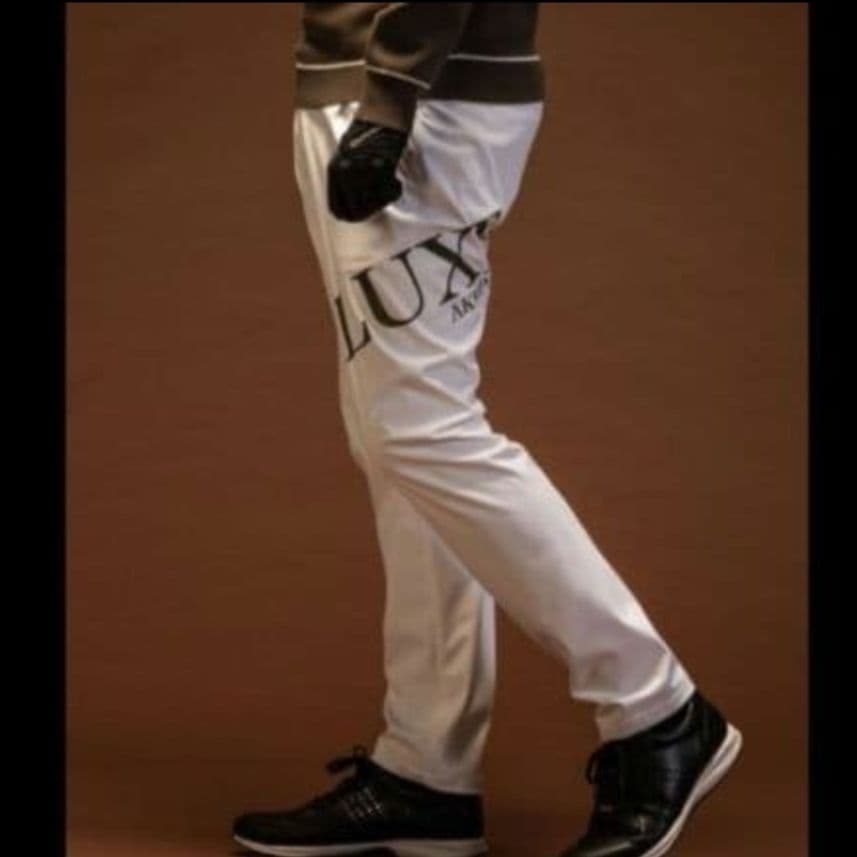 【新品】LUXEAKMPLUS ビッグロゴ防風パンツ XLサイズ