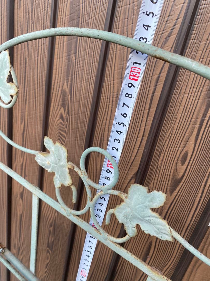 ガーデンシェルフ　フラワースタンド　アイアンスタンド　植木鉢　アンティーク