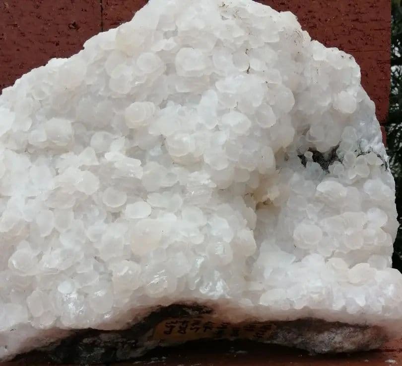 含マンガン変種方解石　CaCO3　カルサイト　9.1kg ーtot025