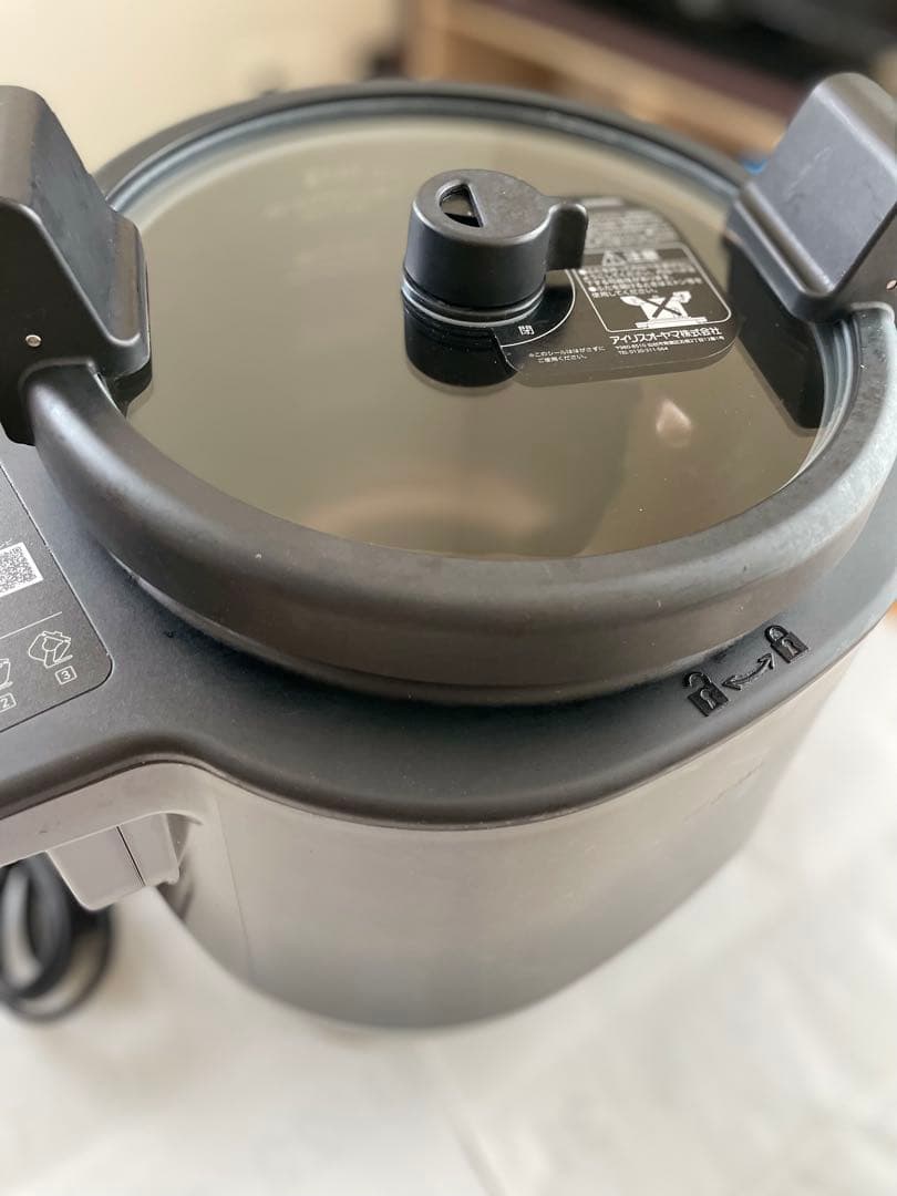 アイリスオオヤマ　自動かくはん式調理機 　シェフドラム　IRIS OHYAMA