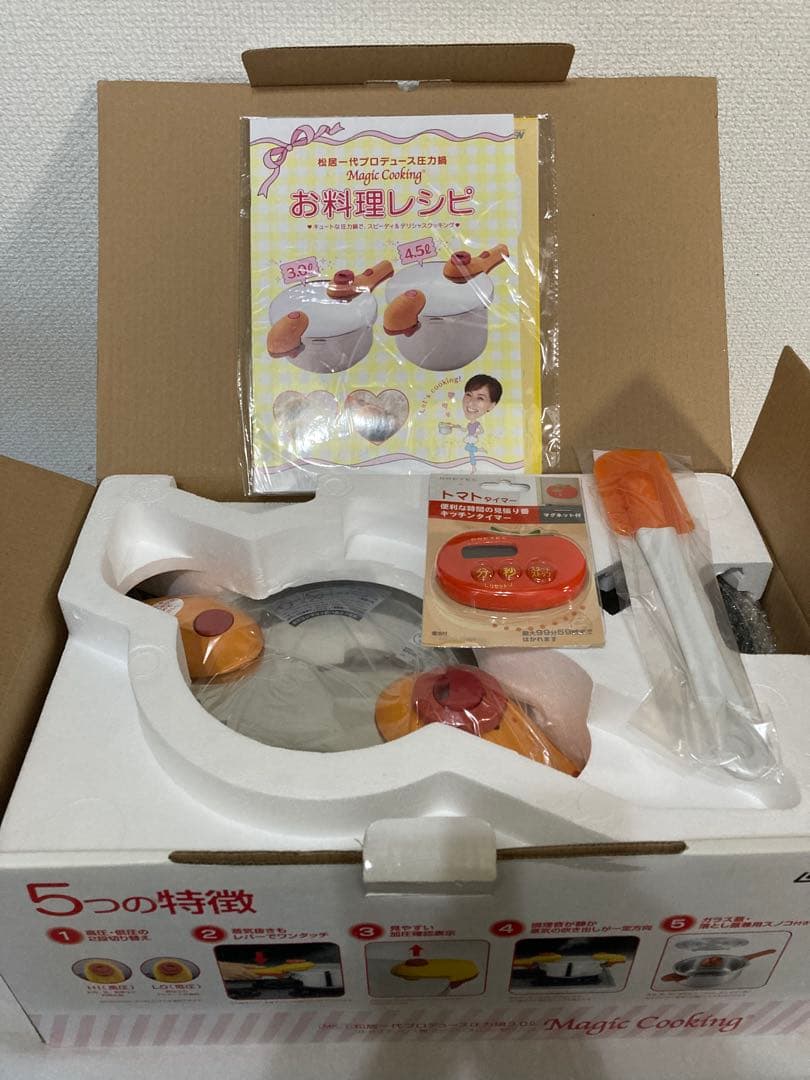新品　マジッククッキング　松居一代プロデュース圧力鍋3.0L
