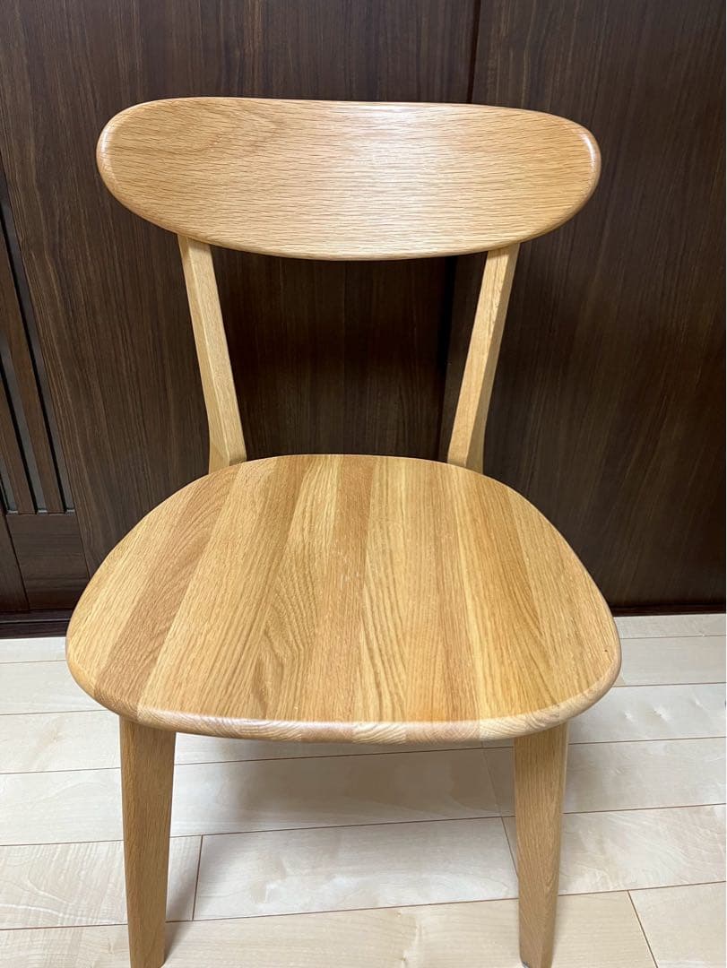 オーク無垢剤 リセノ ダイニングチェア 1脚